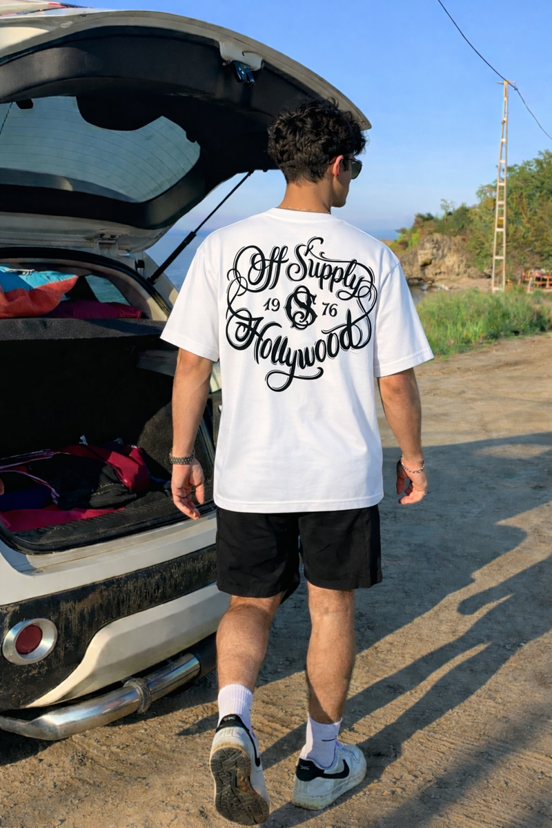 Off Supply Hollywood Script Classic T-shirt