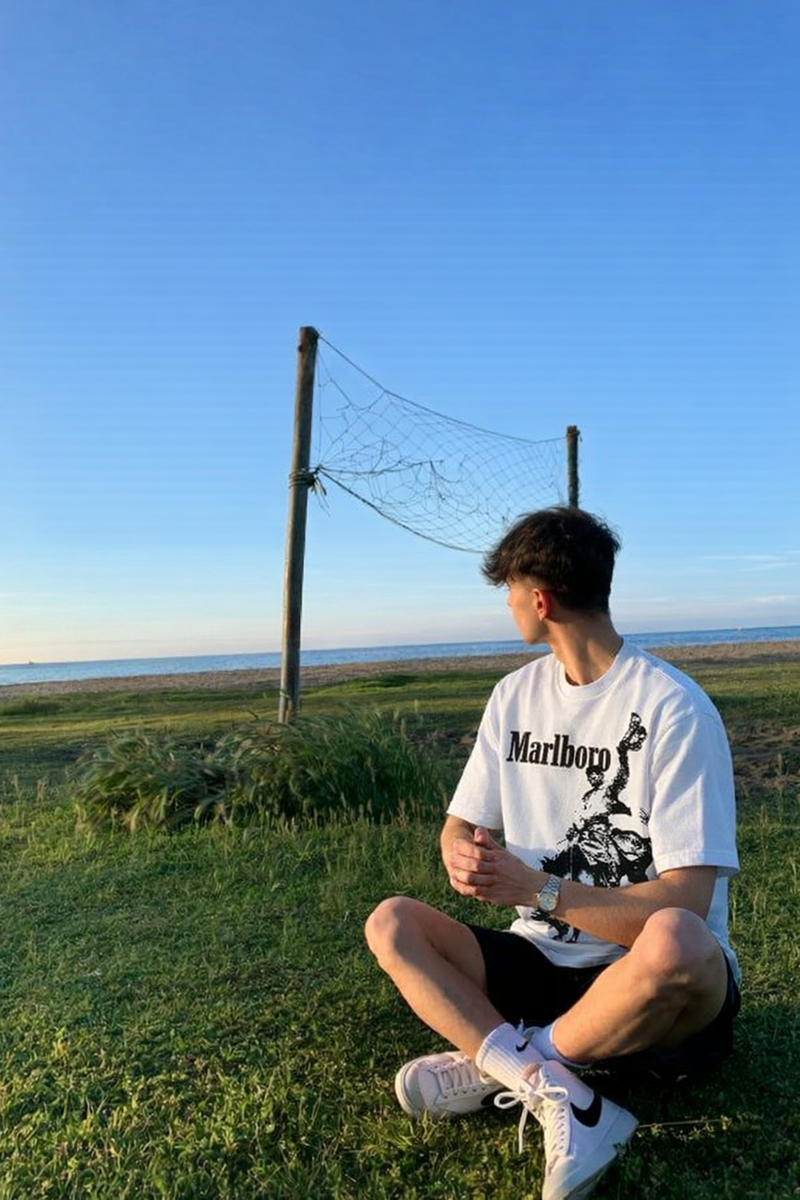 Off Supply Marlboro Rider Archive Statement T-shirt