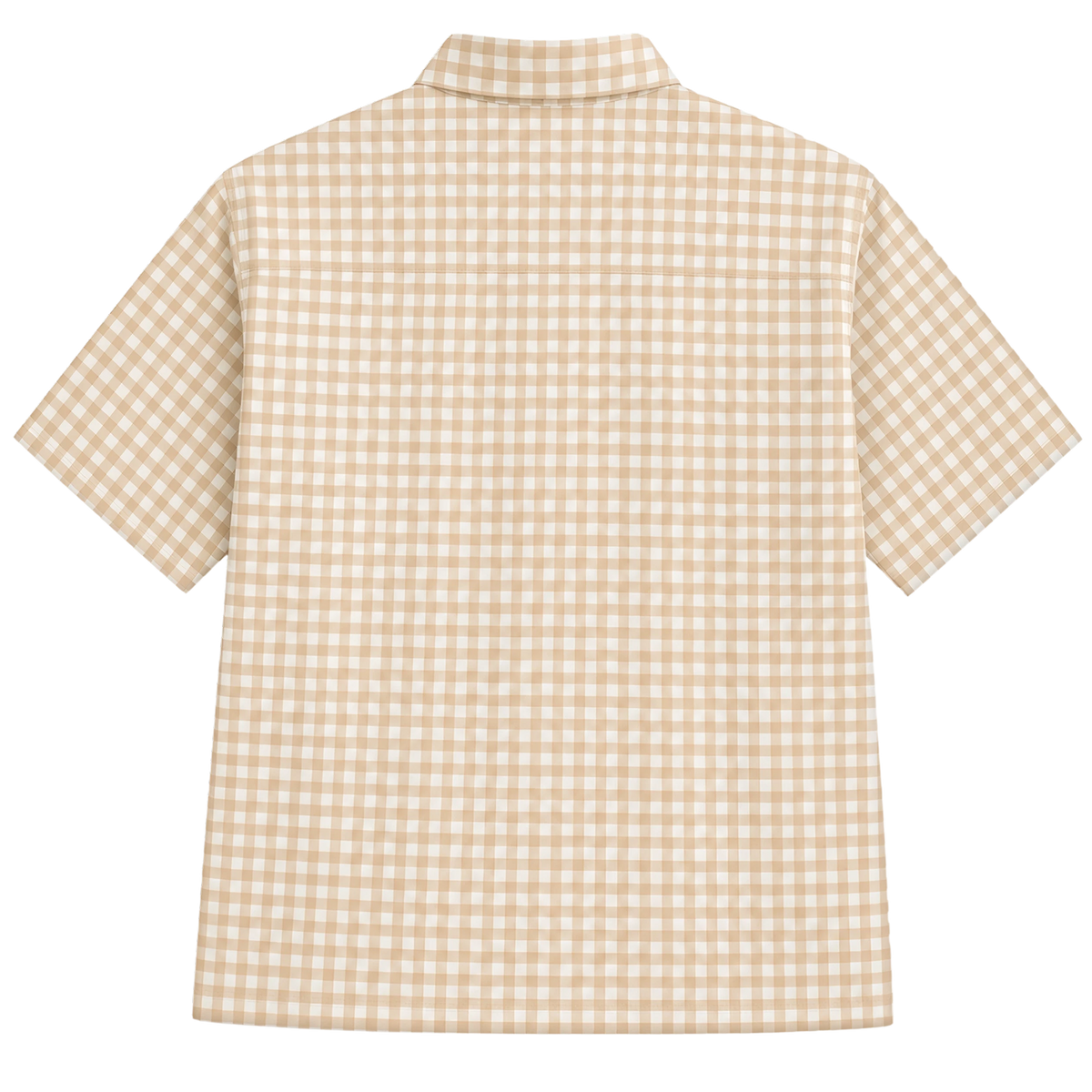 OFF SUPPLY HARMONY BEIGE CHECKS SHIRT
