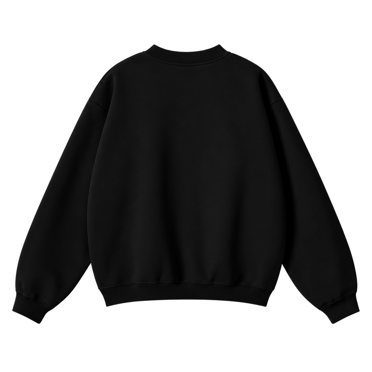 Off Supply Classic Black Sweatshirt