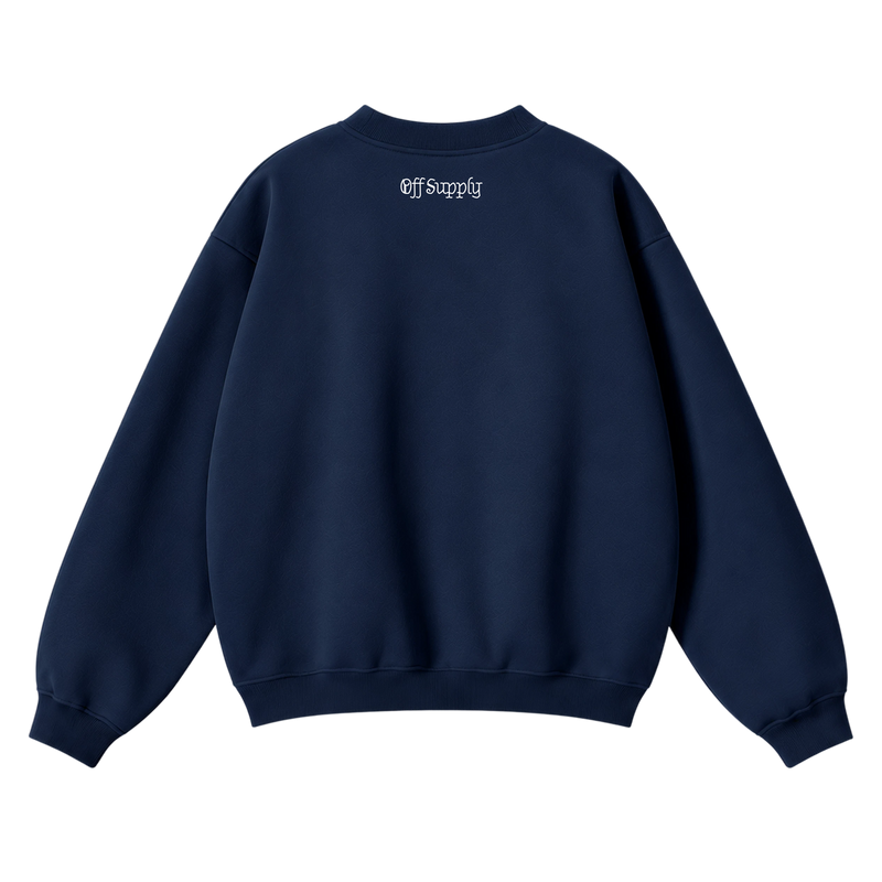 Off Supply DD Classic Navy Sweatshirt
