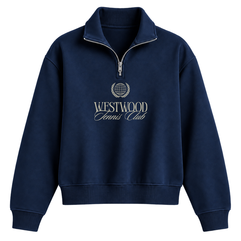 Off Supply Darkwood Navy Quarter-Zip