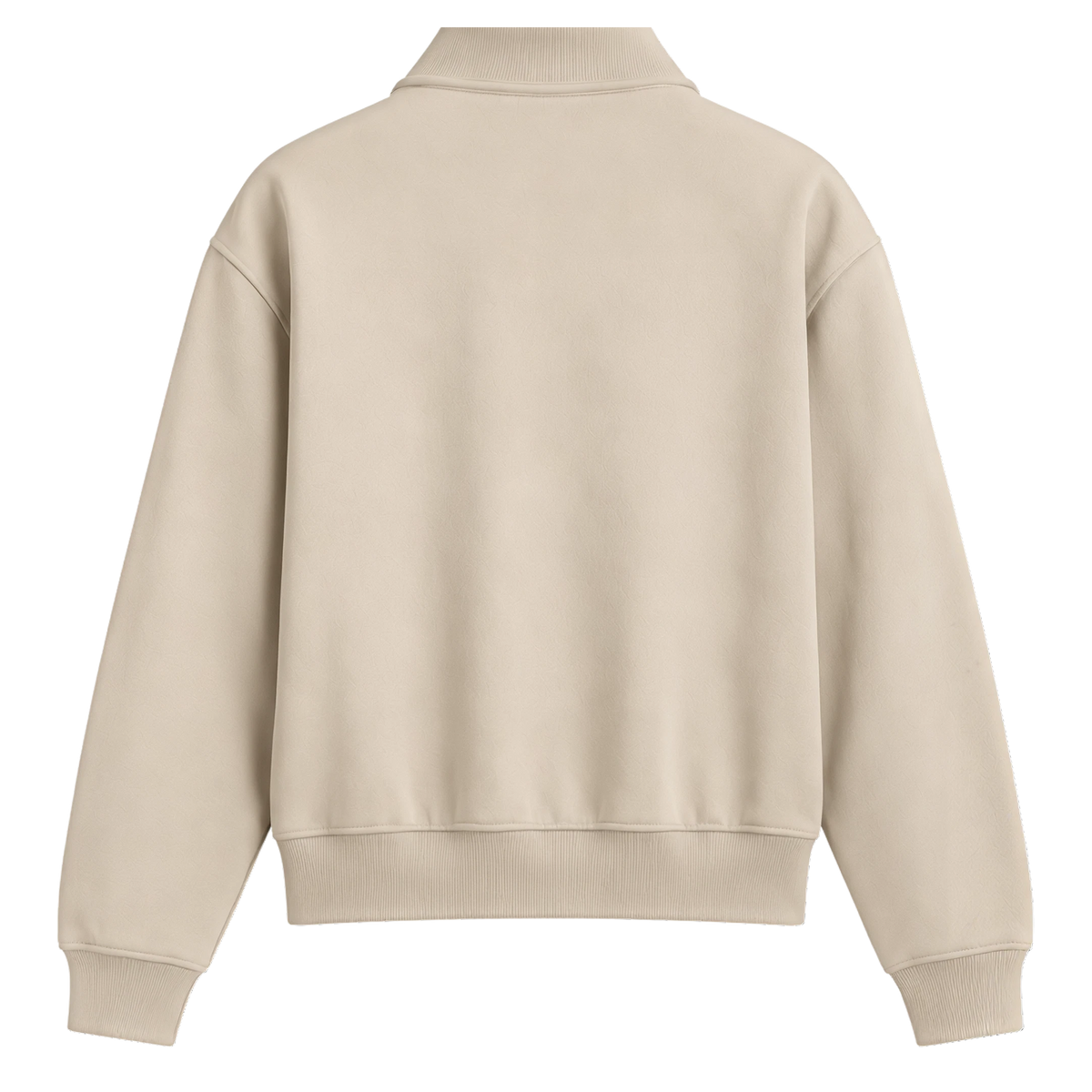 Off Supply Sunny Side Cream Quarter-Zip