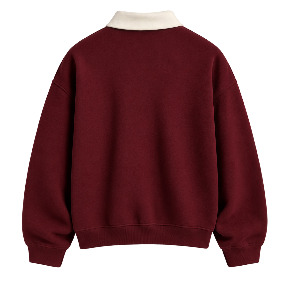 Off Supply Sunny Side Wine Polo Sweatshirt