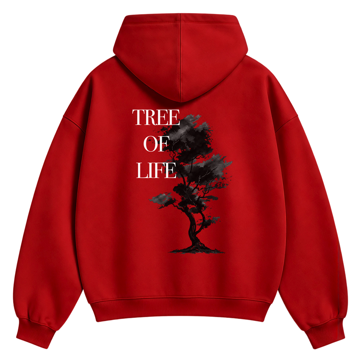 Off Supply Wild Roots Red Hoodie