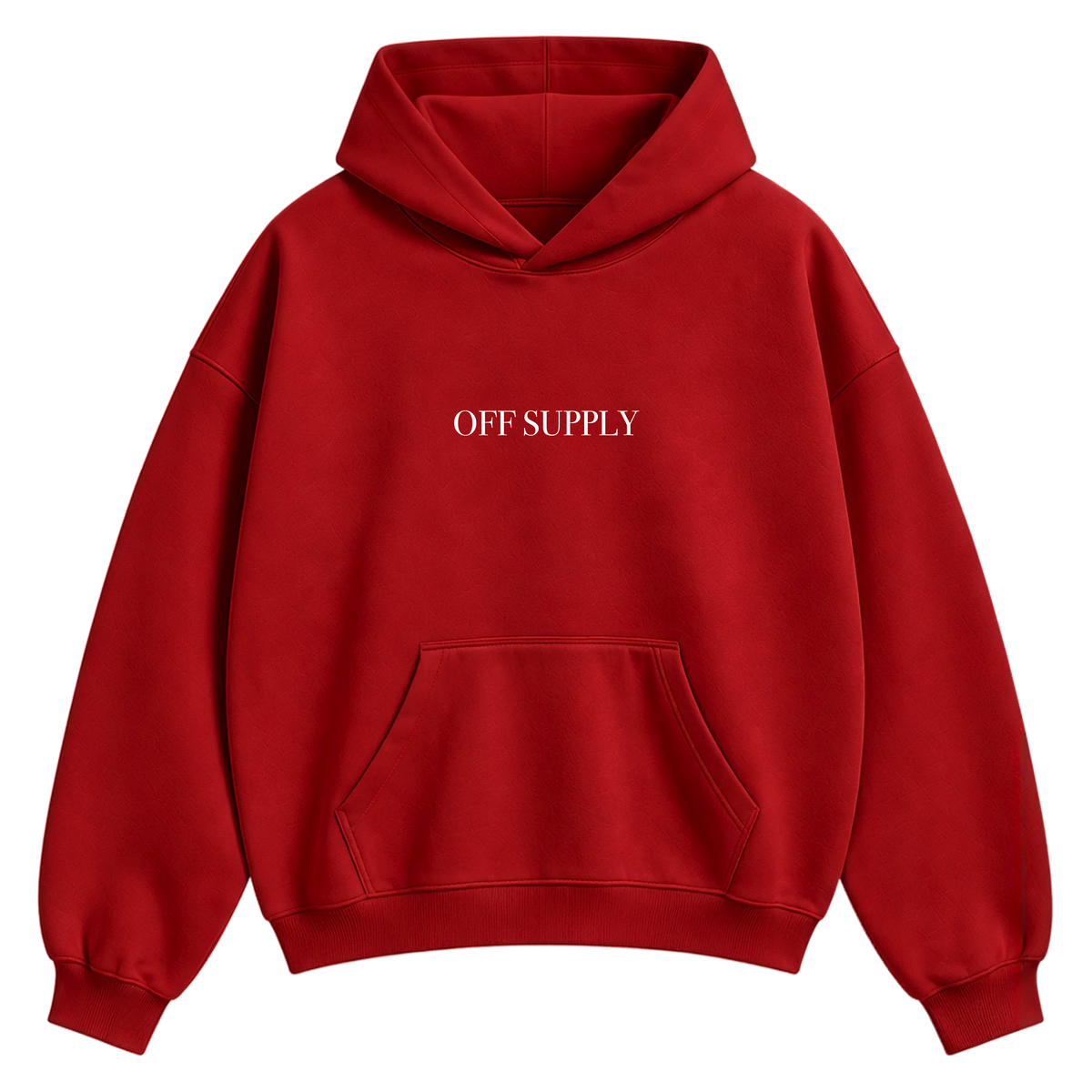 Off Supply Wild Roots Red Hoodie