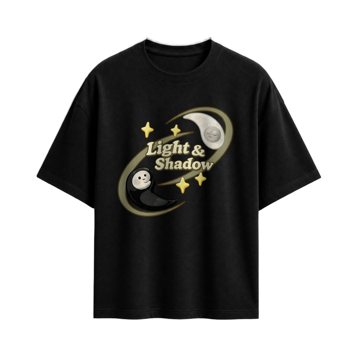 Off supply Shadow Orbit T-Shirt Black