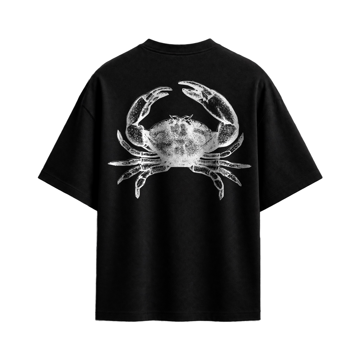Off supply The crab black t-shirt