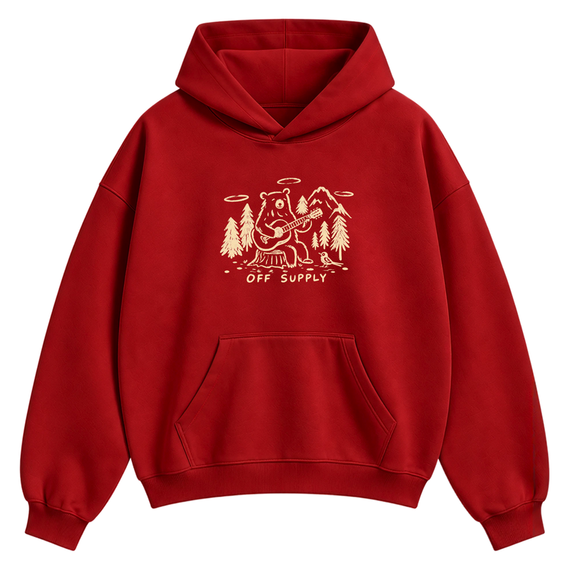 The Strange Society Red Hoodie