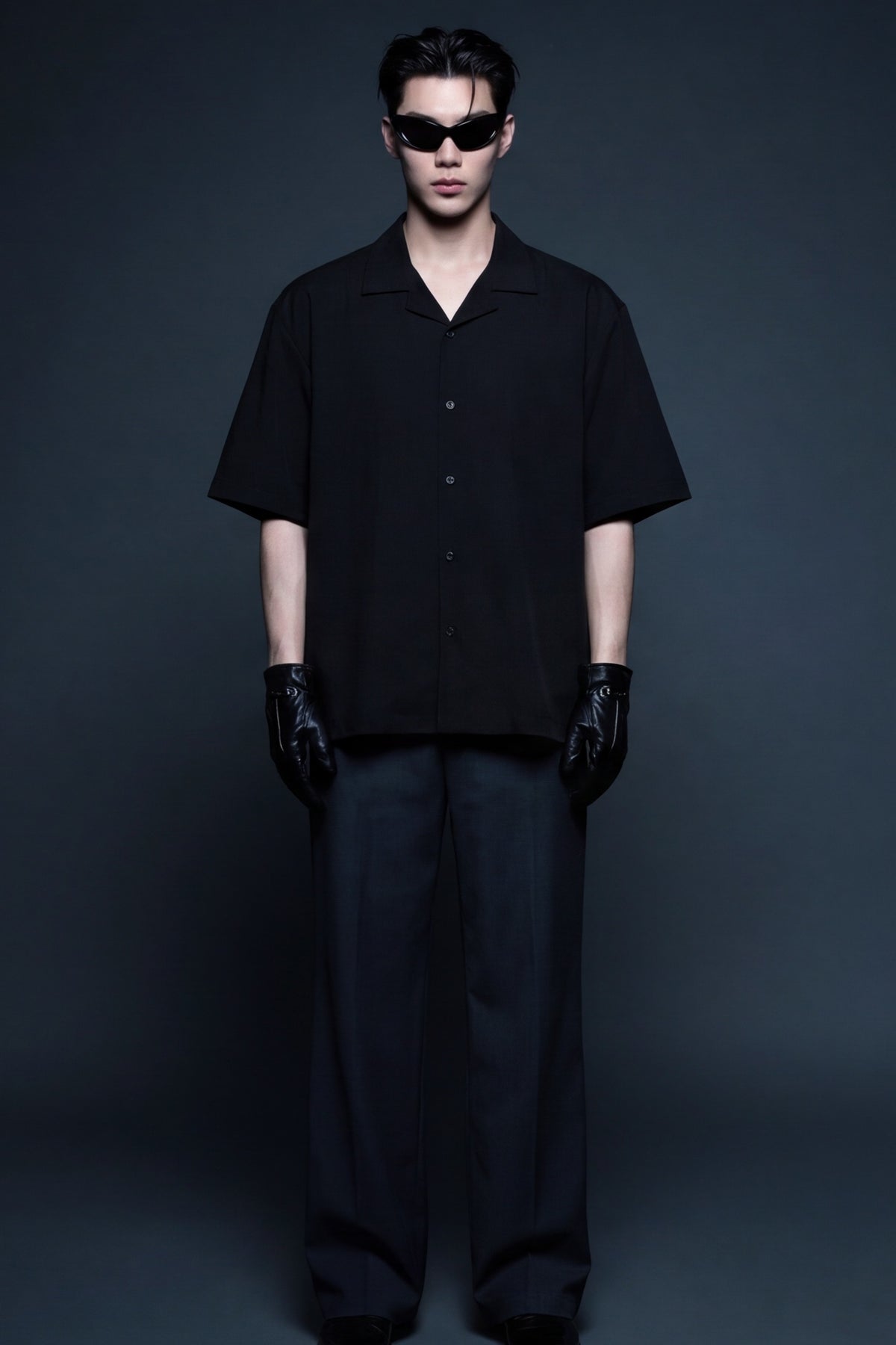 off-supply-archive-white-bowling-shirt-2 model front
