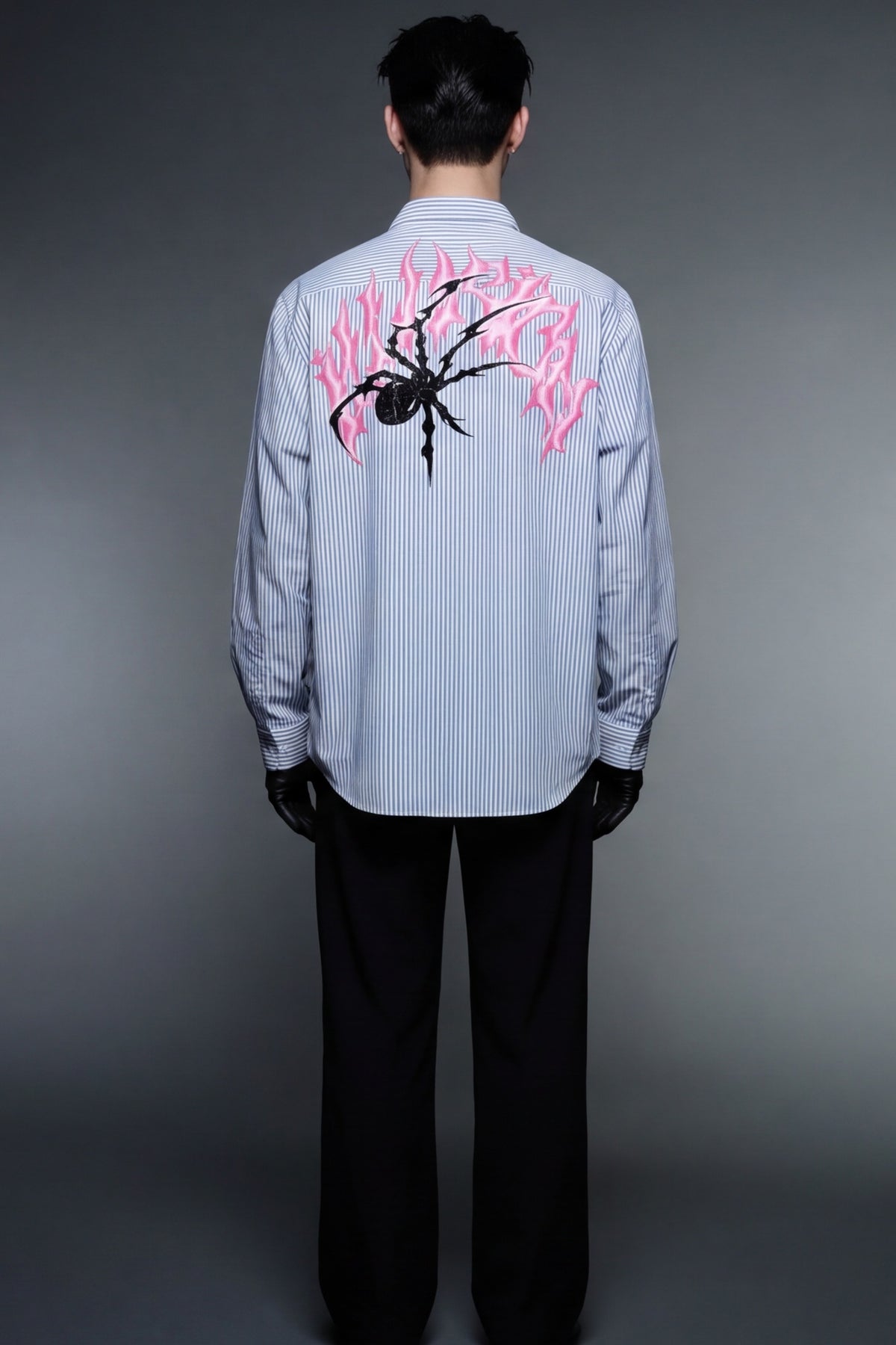 off-supply-line-up-pink-striped-shirt-2 model back
