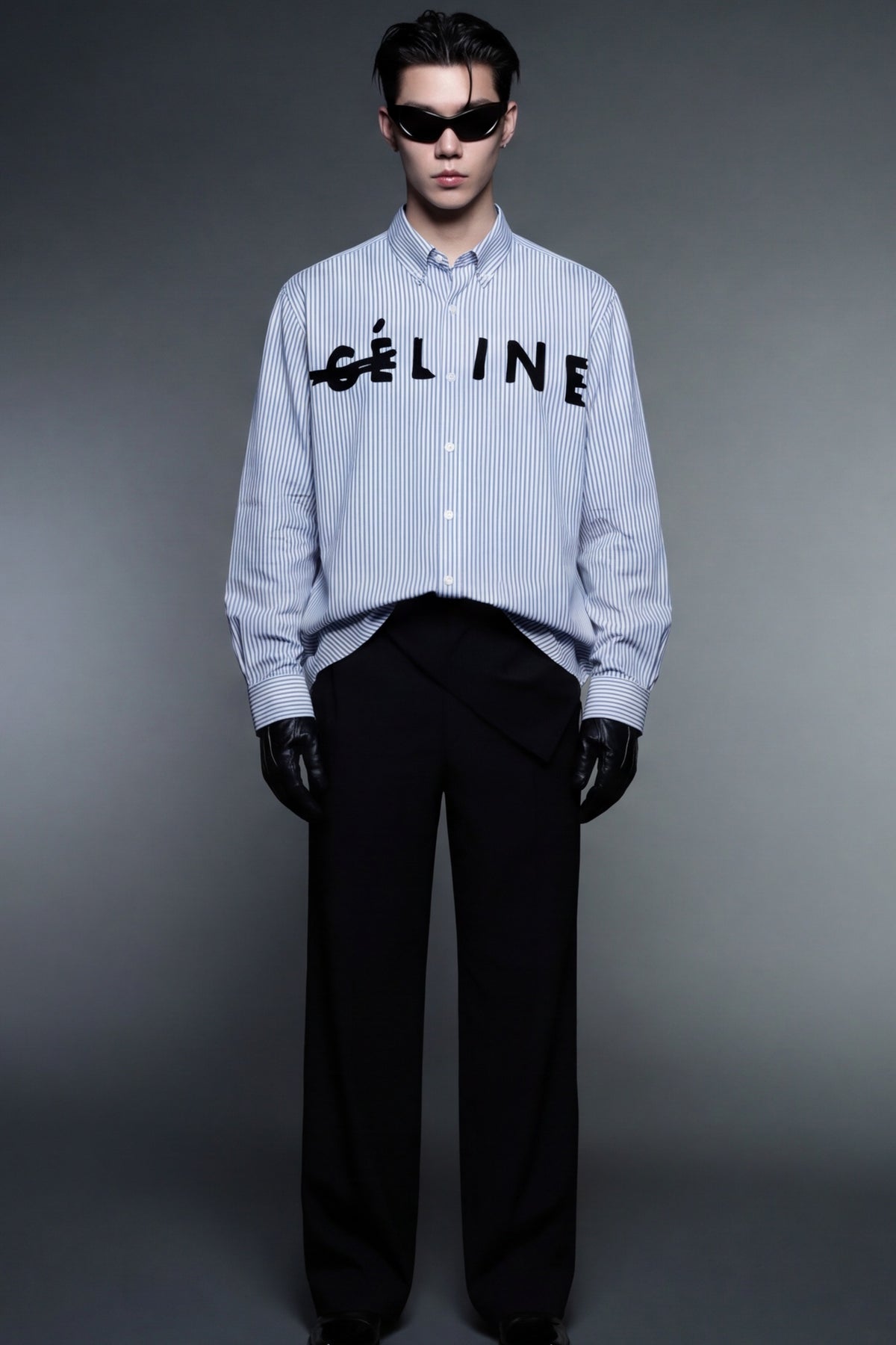 off-supply-line-up-pink-striped-shirt-2 model front